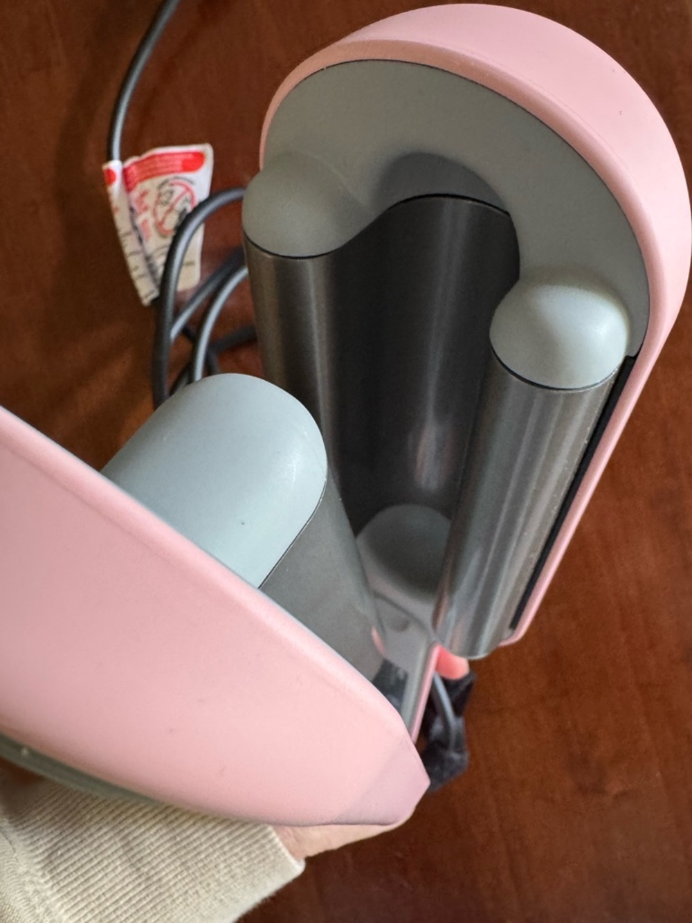 TYMO Beach Wave Curling Iron Pink 3 Barrel Waver Hair Tool - Picture 2 of 3